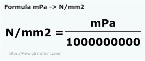 megapascal newton mm2|Convert Megapascals to Newton Per Square Millimeter (MPa to N.